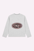 STRUCKTURAL LIGHT GREY LONGSLEEVE