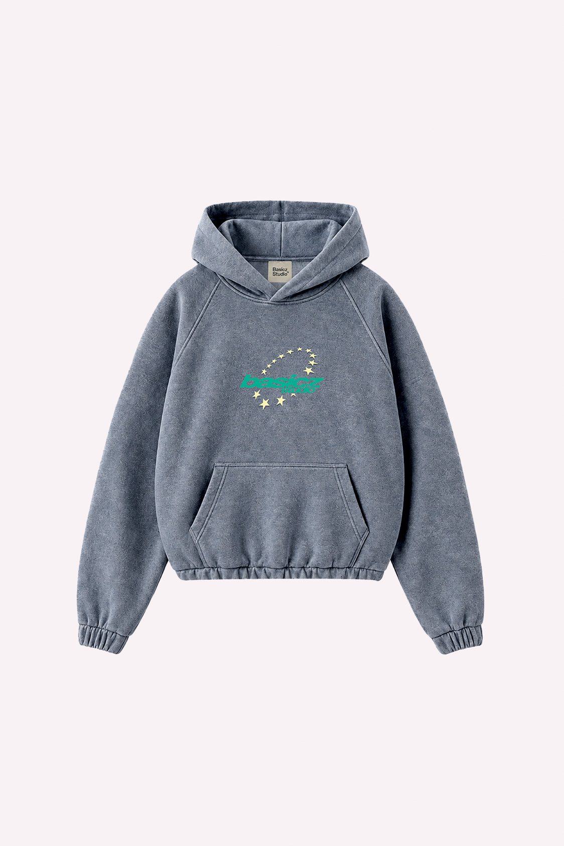 STAR HOODIE DARK GREY
