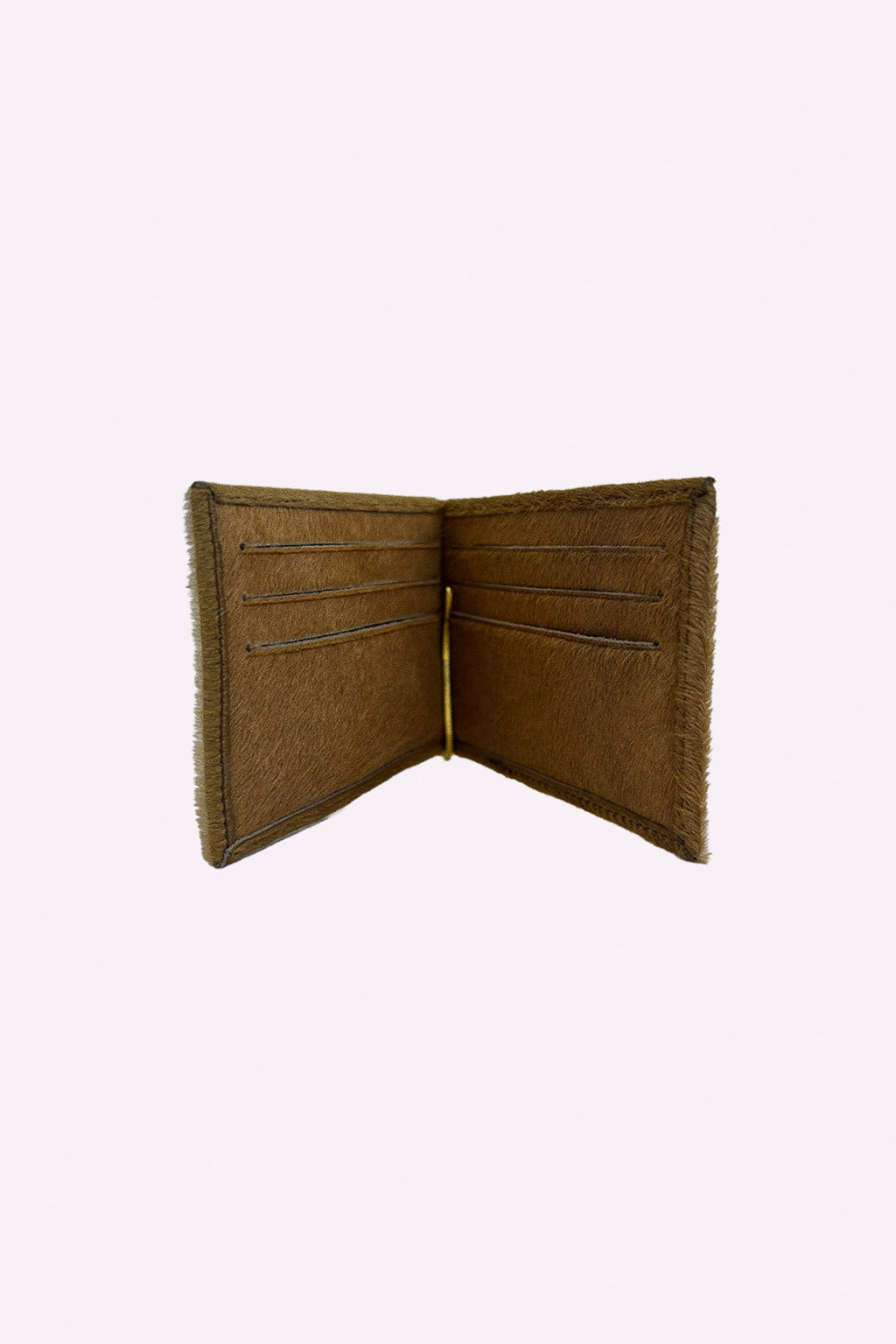 MONEY CLIP WALLET BROWN