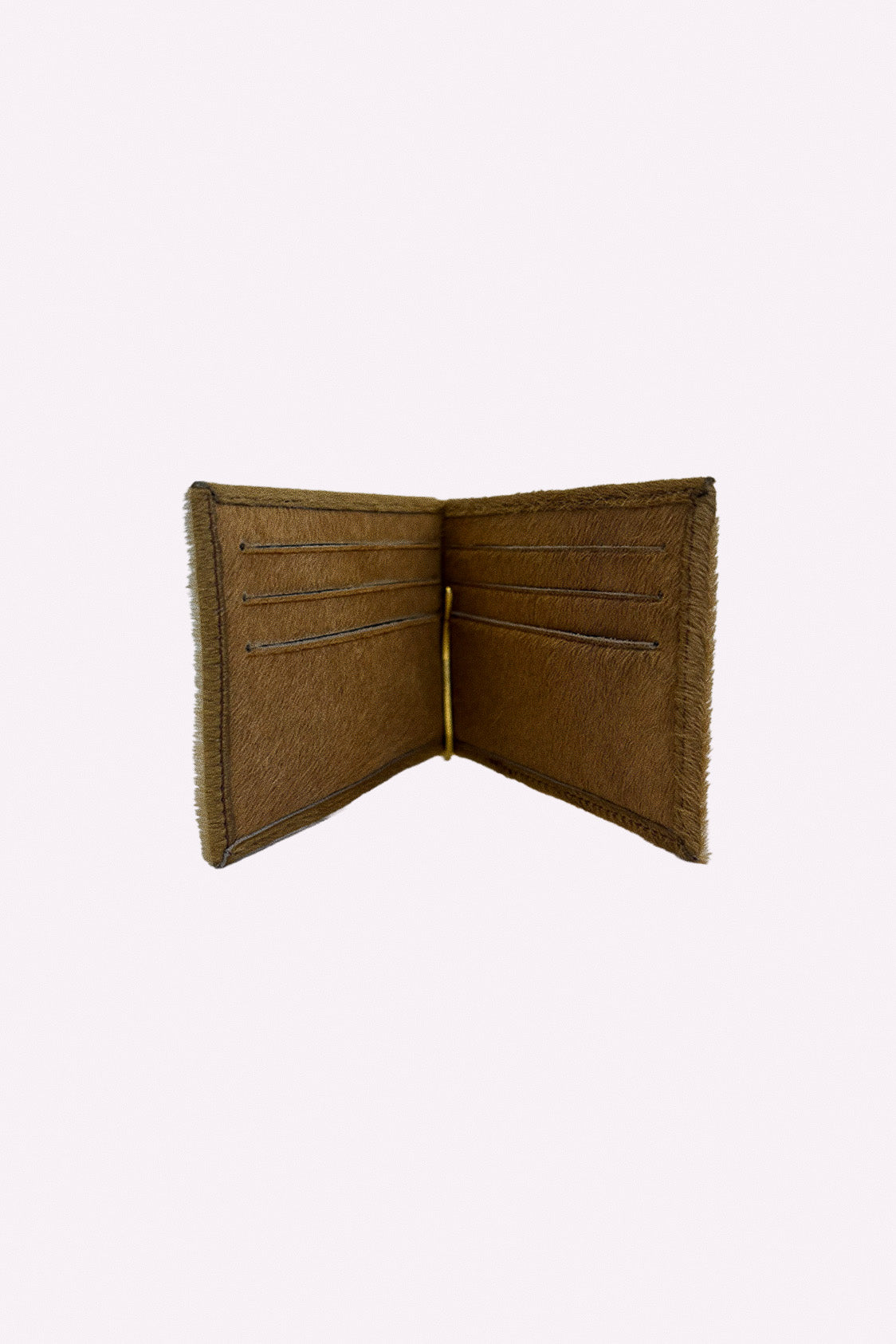 MONEY CLIP WALLET BROWN
