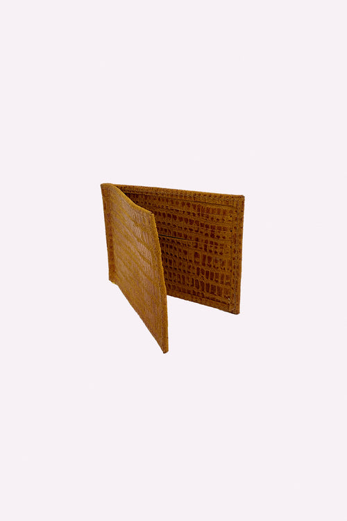 MONEY CLIP WALLET SUN CROCODILE