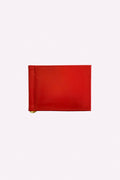 MONEY CLIP WALLET RED