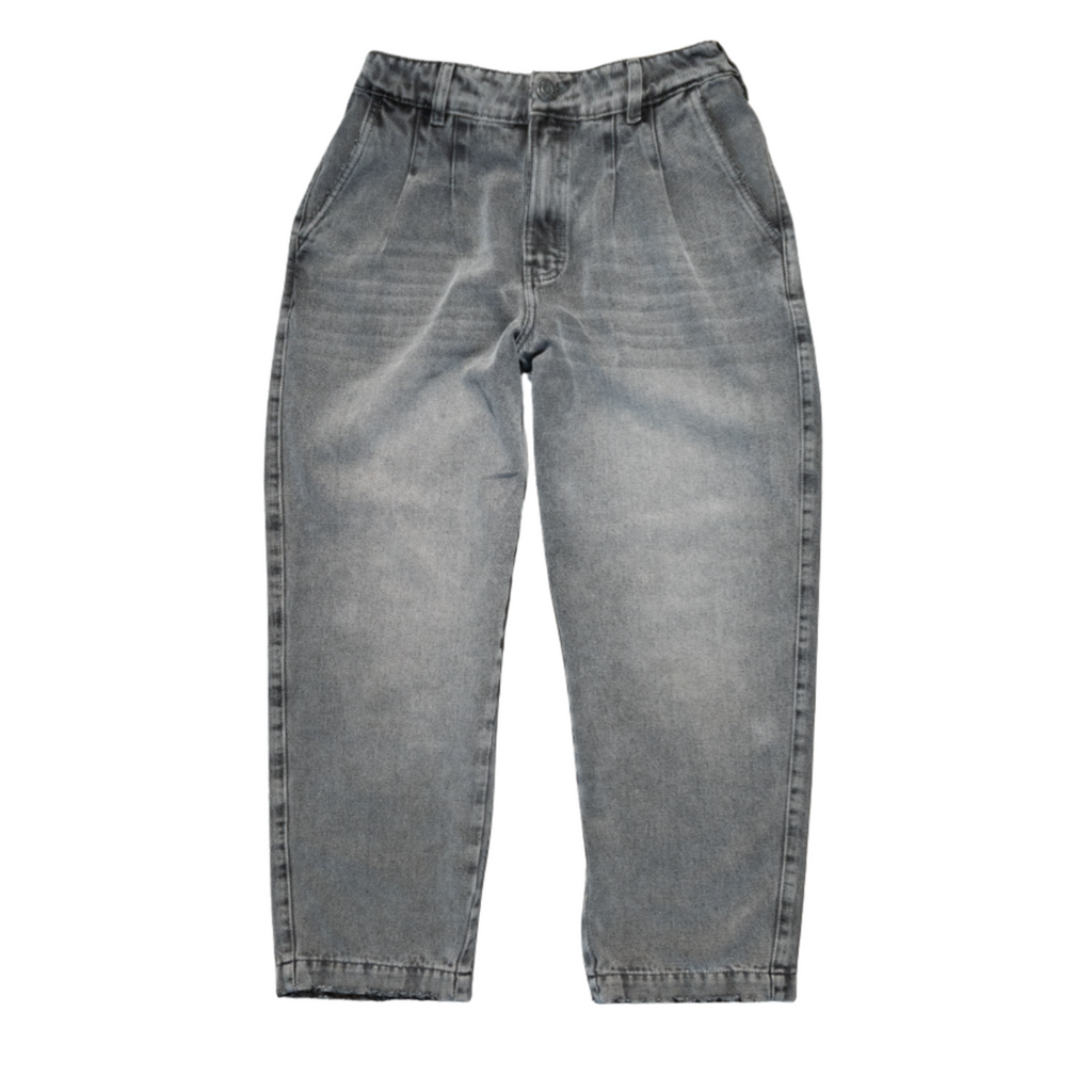 Timeless Gray Washed Baggy Pant
