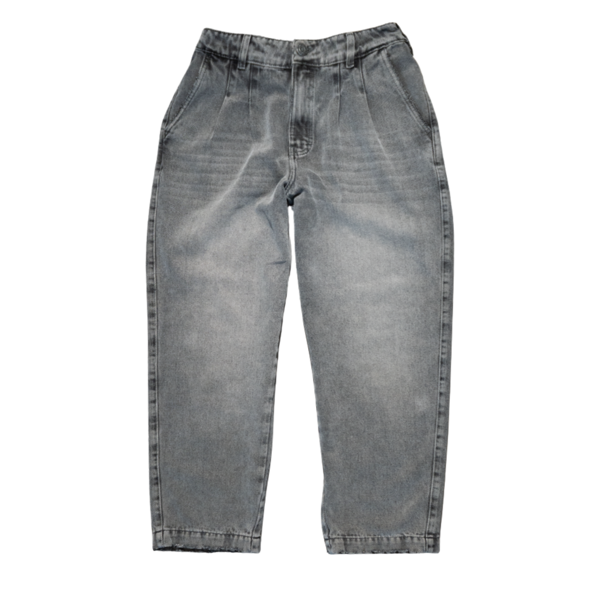 Timeless Gray Washed Baggy Pant