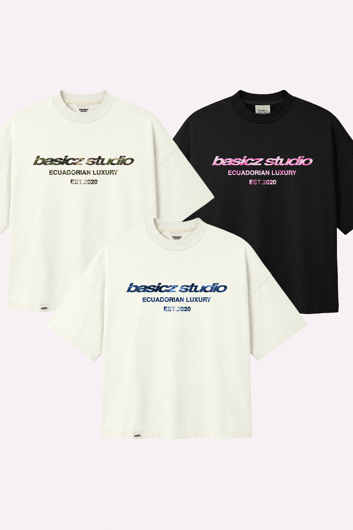 WEEKLY COMBO CAMO TEES X3