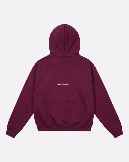 ZIPPER HOODIE VELVET