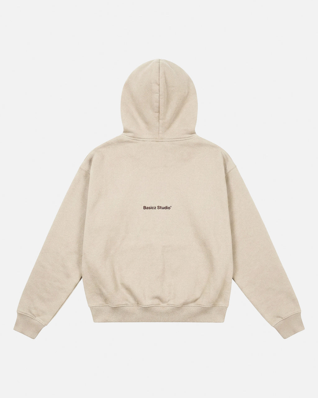 ZIPPER HOODIE OFF WHITE
