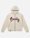 ZIPPER HOODIE OFF WHITE