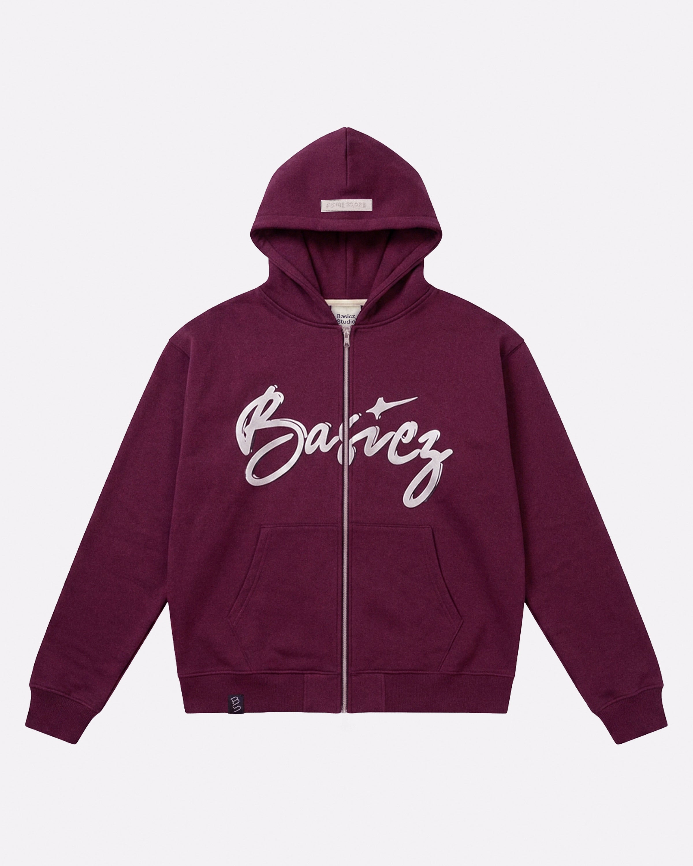 ZIPPER HOODIE VELVET