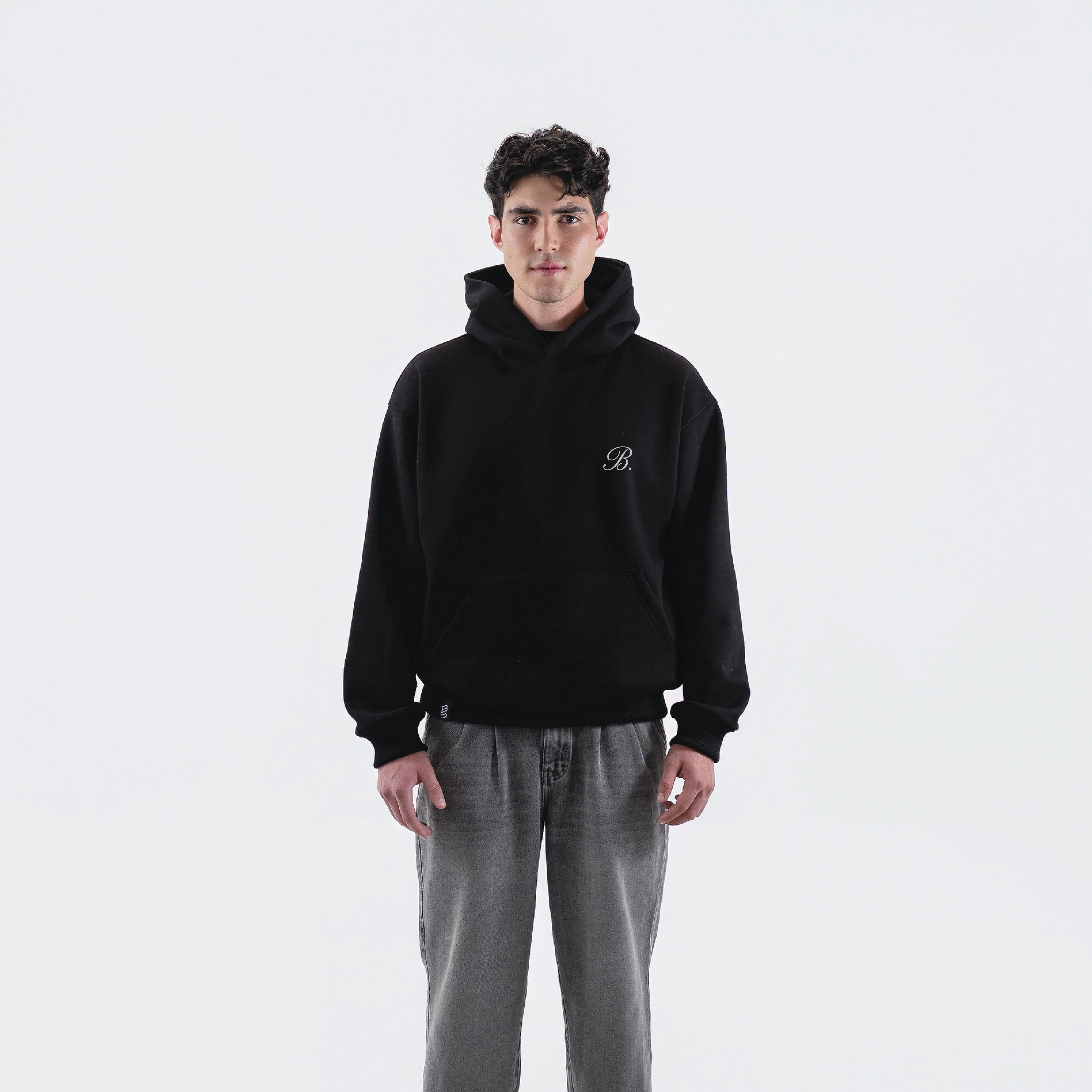 Timeless Gray Washed Baggy Pant