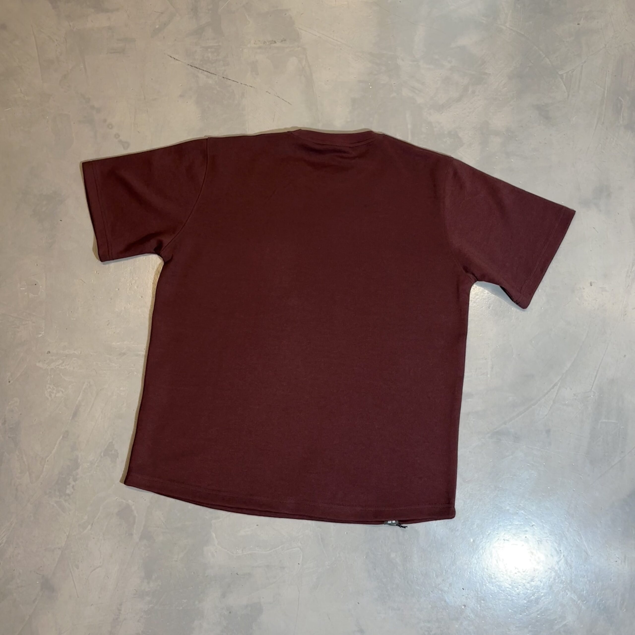 BLANK MERLOT TEE - Imagen 2