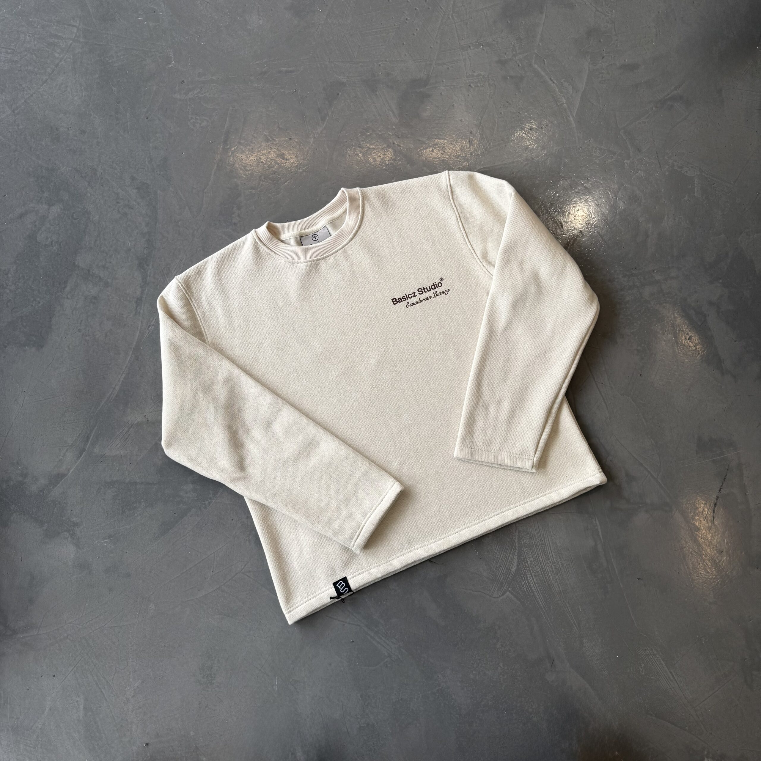 IKIGAI BEIGE LONG SLEEVE BACK